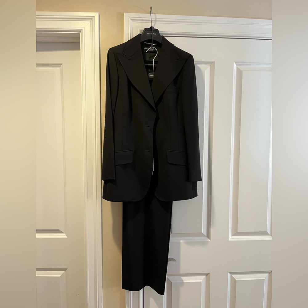 NWT Dolce & Gabbana pantsuit Black